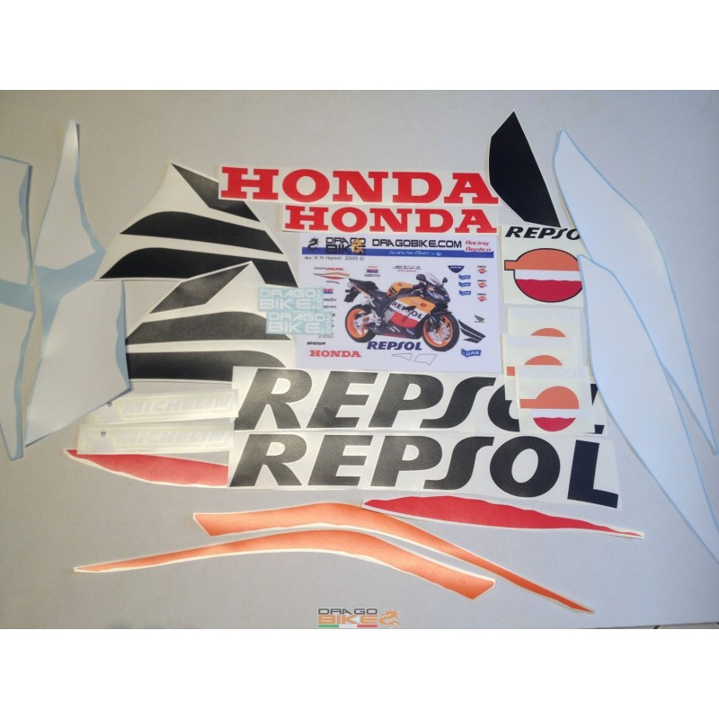 Stickers Kit Original Honda Cbr Rr Repsol Limited