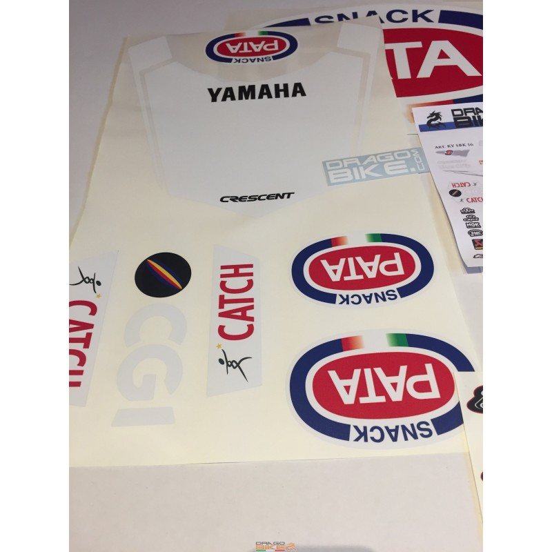 Motorbike Stickers Yamaha Sbk Pata Team For R