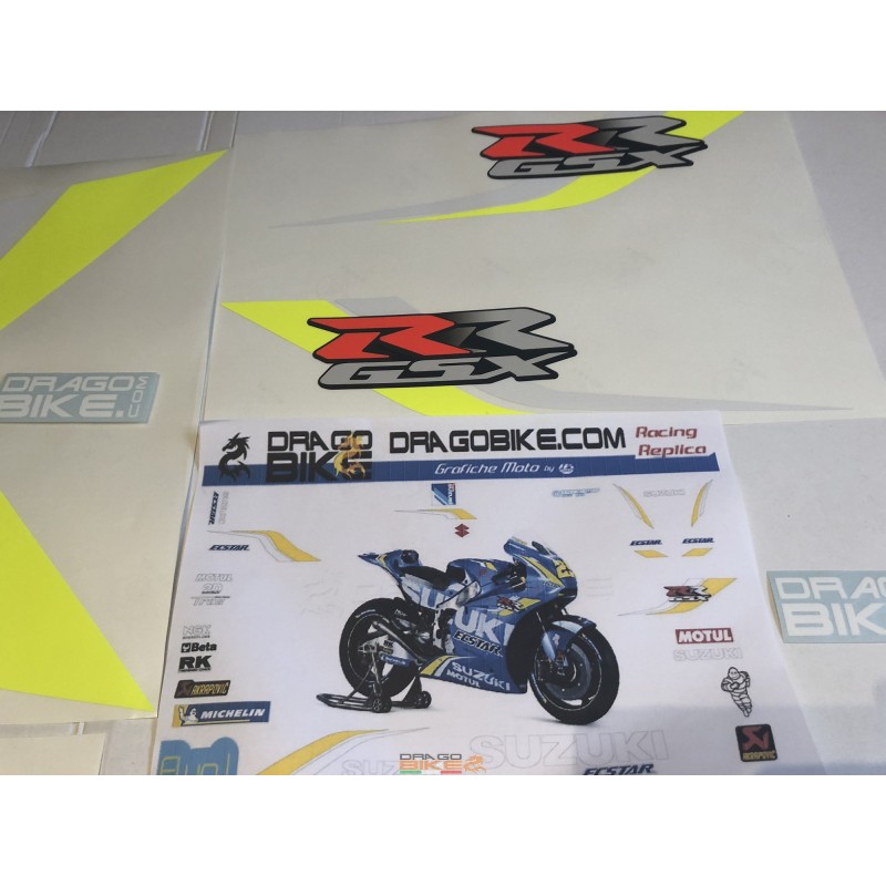 Adhesivos Moto Suzuki MotoGP 2018