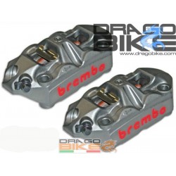 Kit Pinza Freno Brembo Radial Monobloqueo M4 100 mm DX + SX