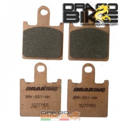 Pads Semimetallic Sintered Compound for Sporting Road Use Kawasaki Zx6R...