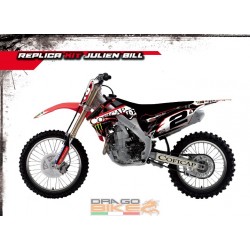 Kit Adesivo Moto Cross \"Julien Bill\"