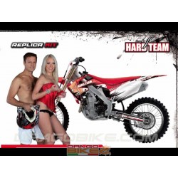 Adhesivas Moto Cross "HARD TEAM "