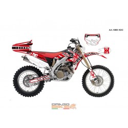 Adhesivas Moto Cross Honda DC Tribute