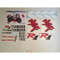 Kit adesivi Yamaha R1 (ROSSO)