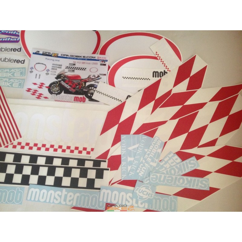 Sticker Kit Ducati Sbk Inglese Monstermob