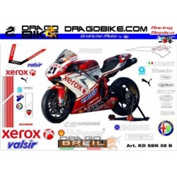 Набор Наклеек Ducati Superbike Xerox 2008 B