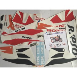 Motorbike Stickers Kit Honda Originale CBR 600 2013 HRC Repsol